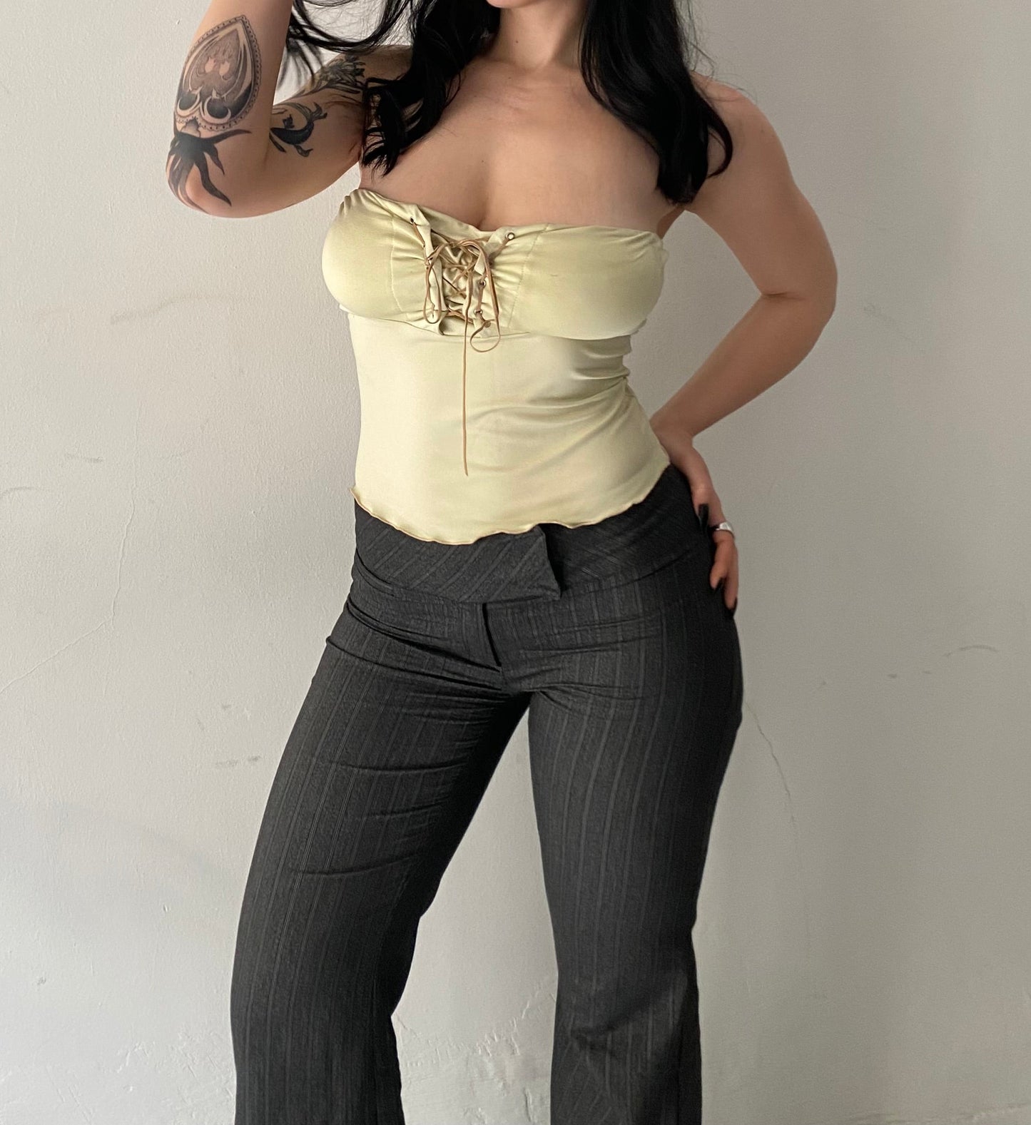 Y2K sleeveless top