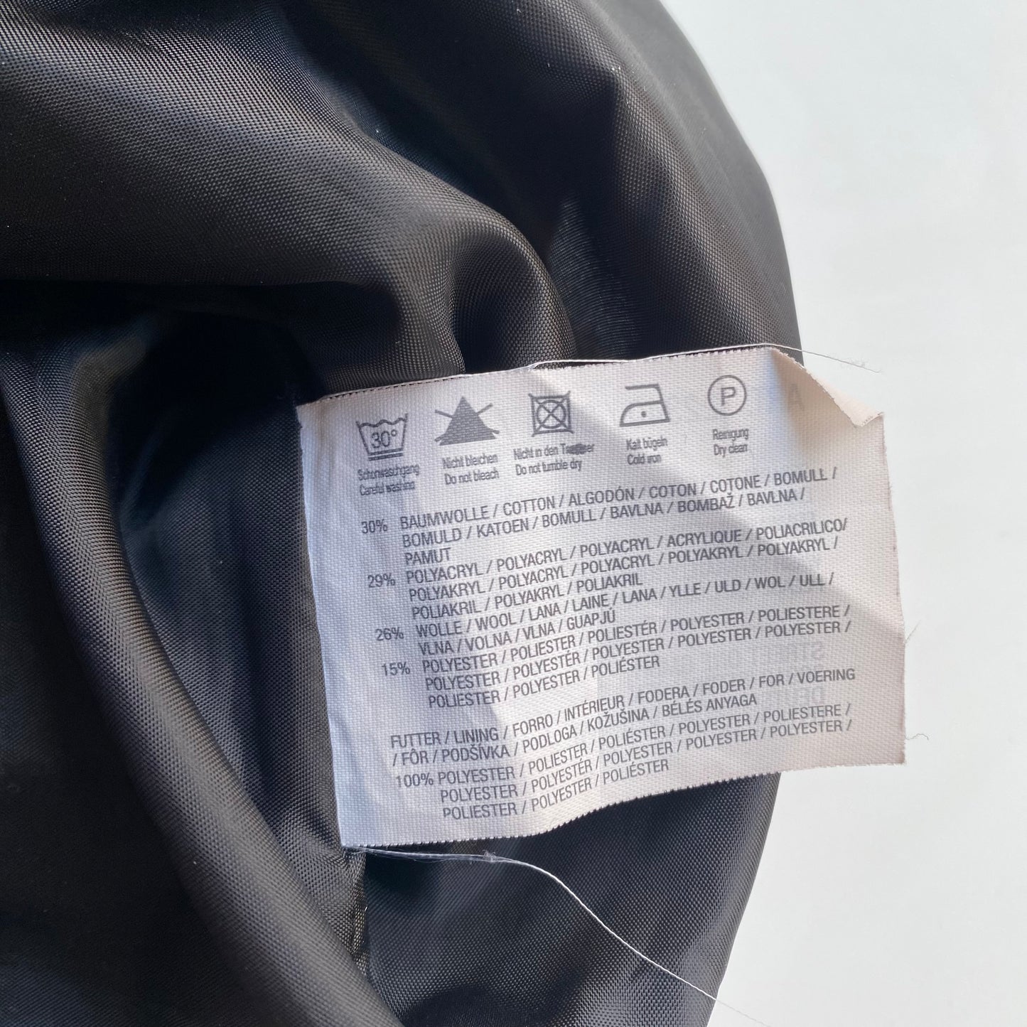 Vintage tartan mini skirt