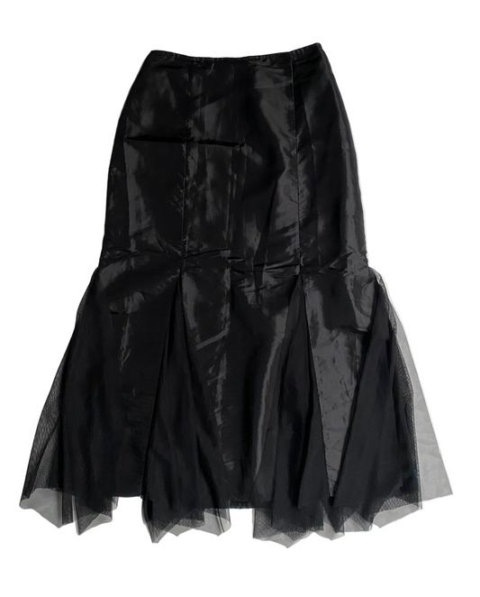 Vintage Black maxi skirt