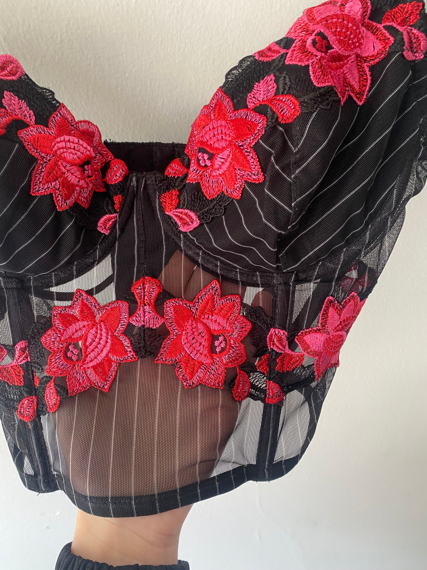Lingerie corset top