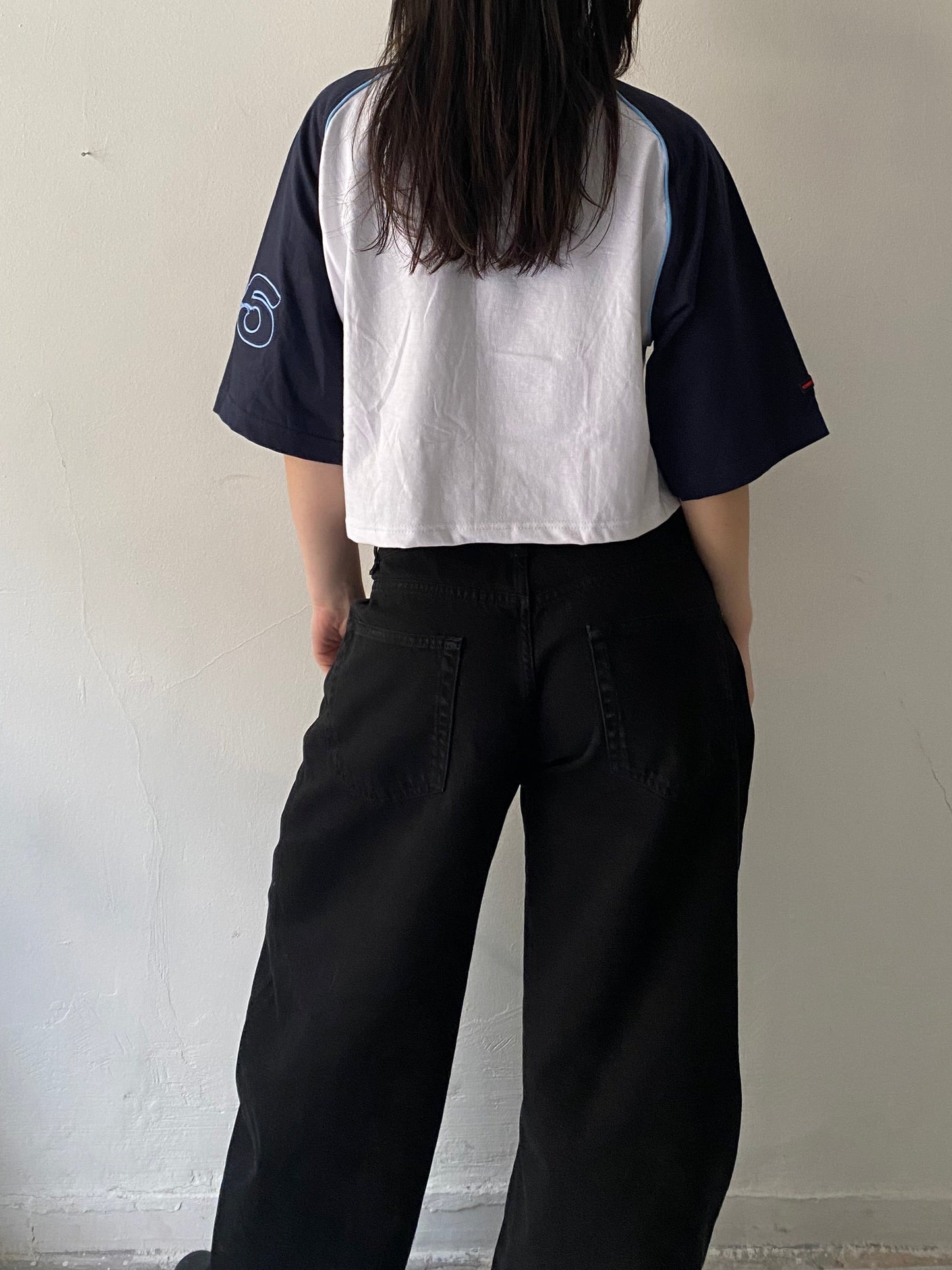 Reworked Fubu crop top