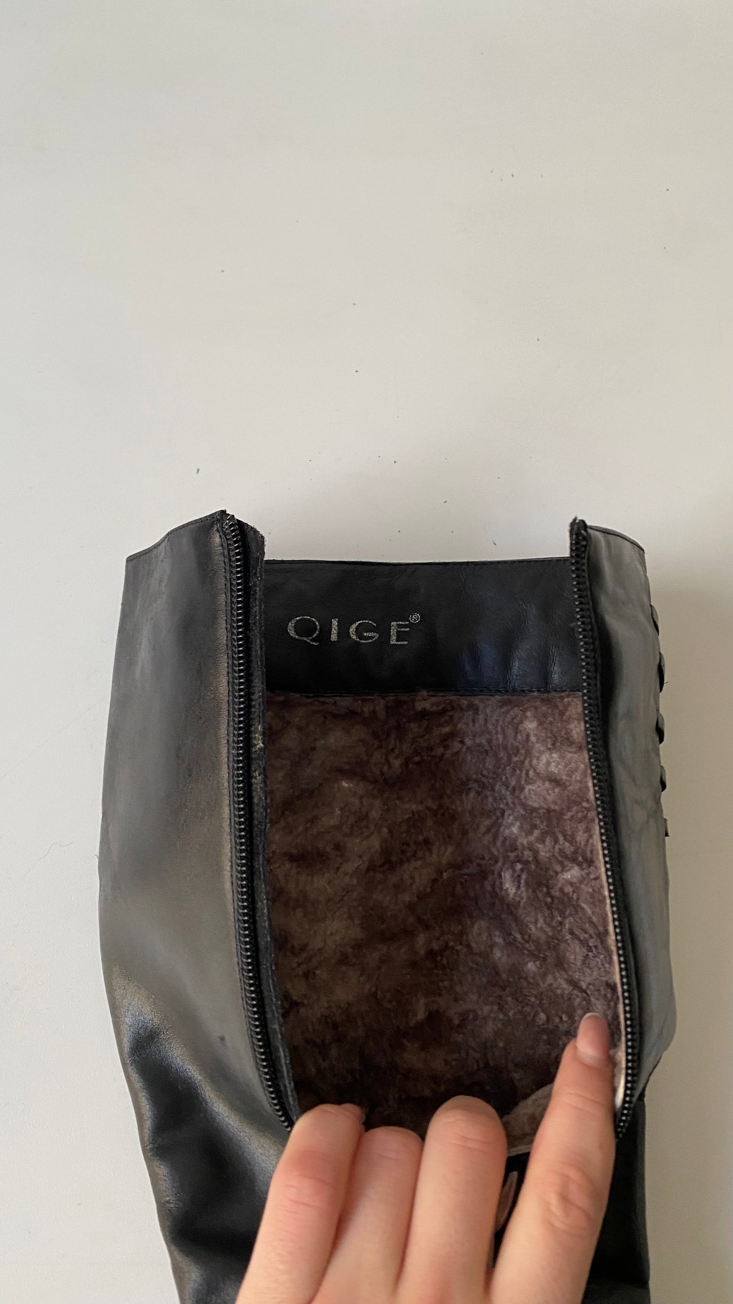 Leather Western Boots