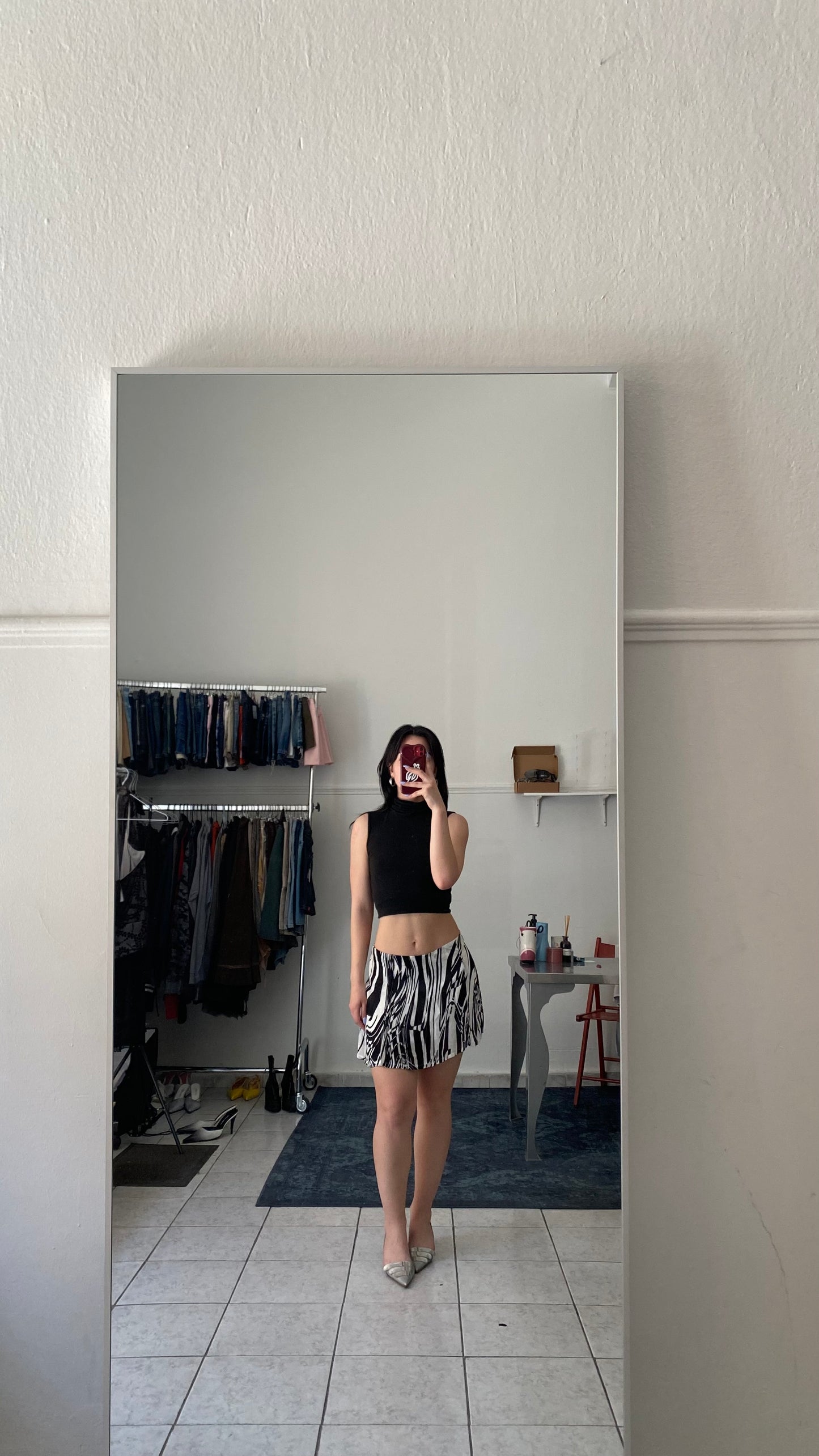 Deadstock mini skirt