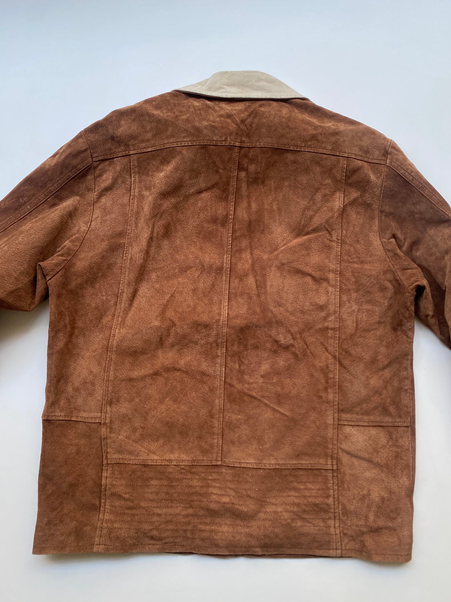 Vintage suede leather jacket