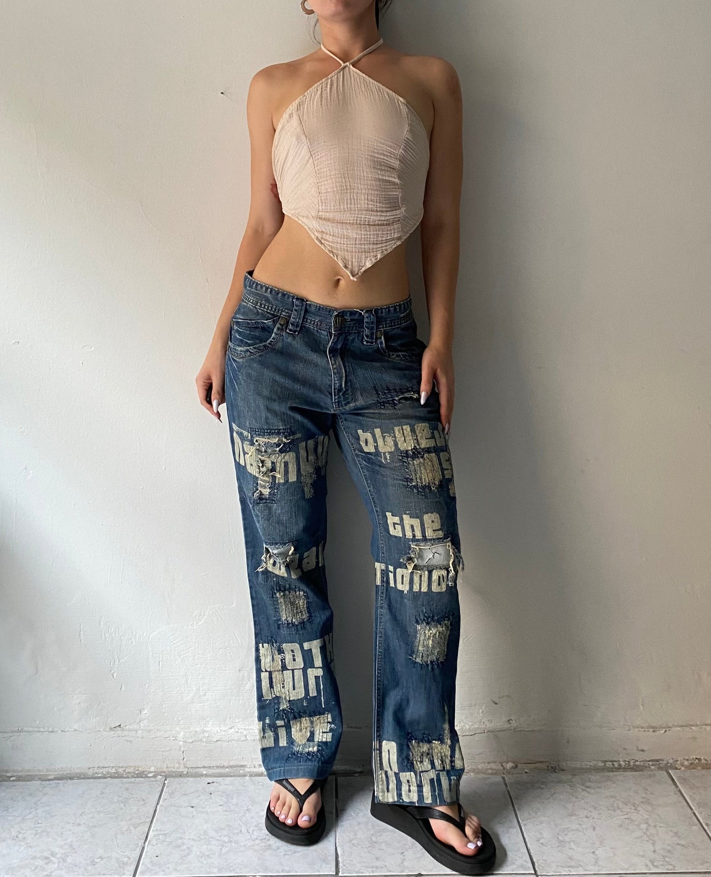Vintage Energy low rise jeans
