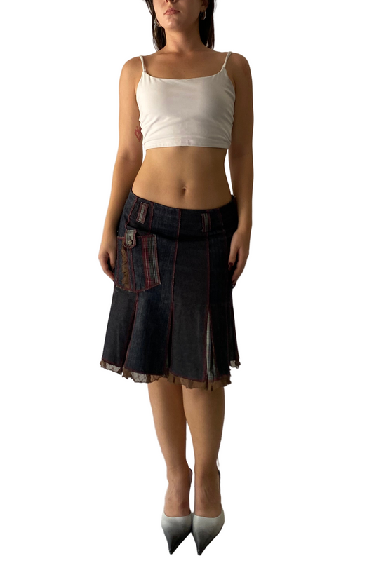 Vintage pleated skirt