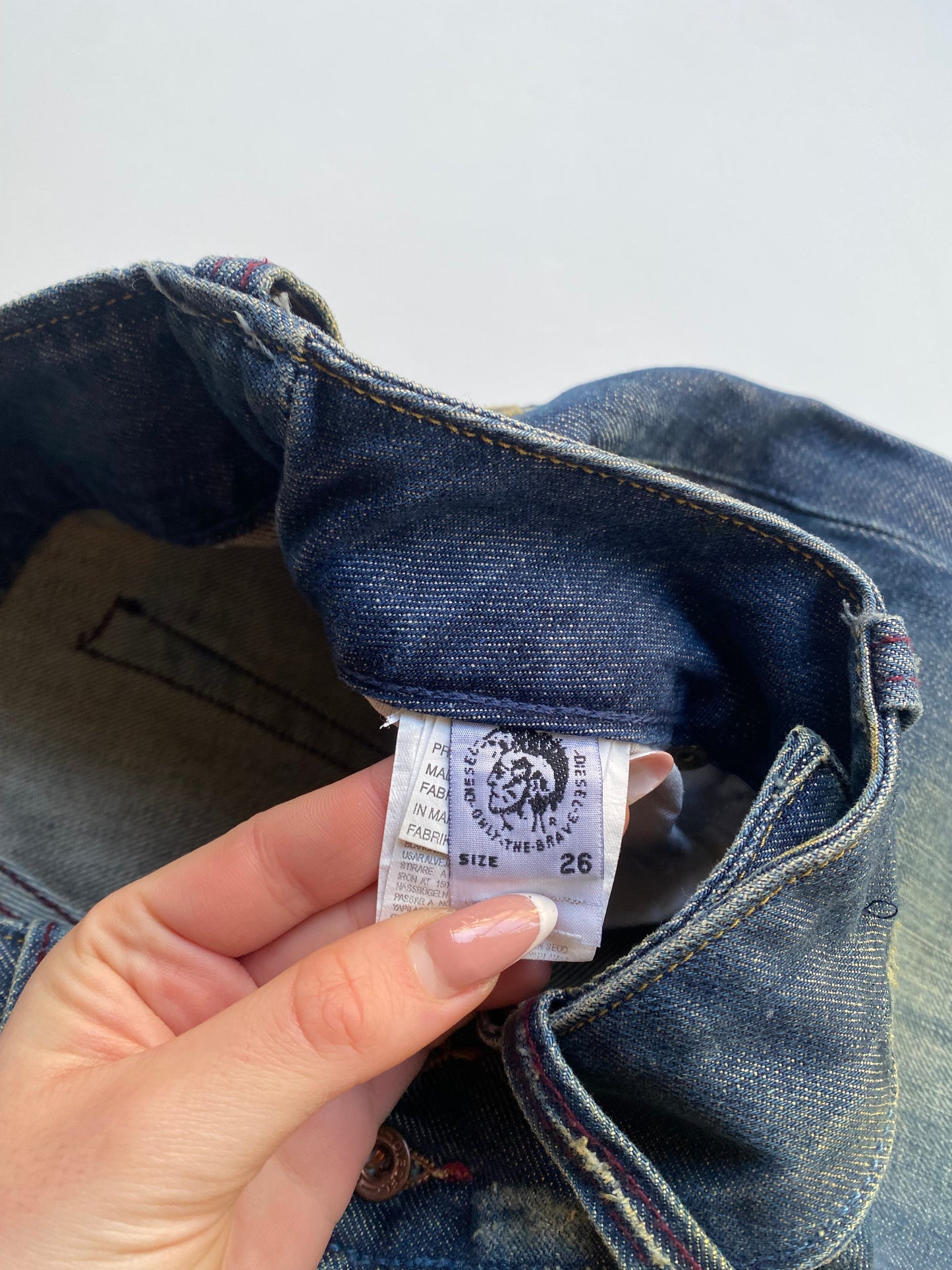 00s diesel row rise jeans