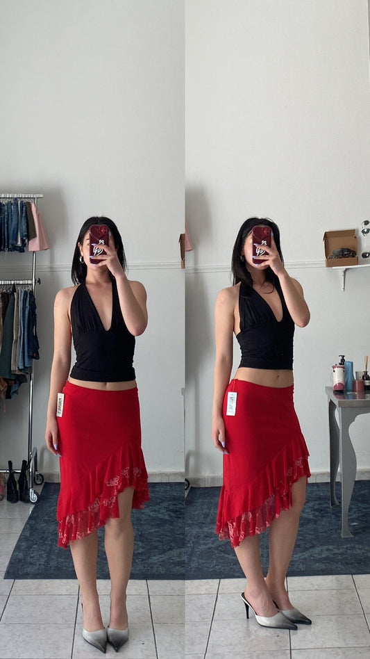 Deadstock fairy midi skirt