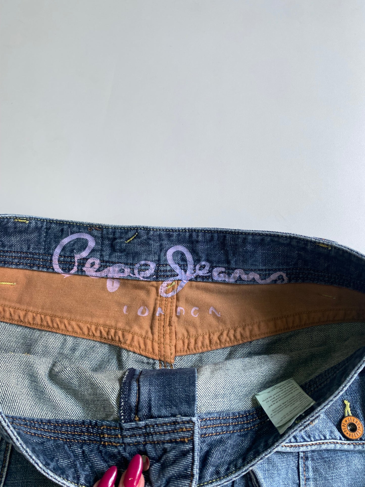 Y2K Pepe Jeans cargo skirt