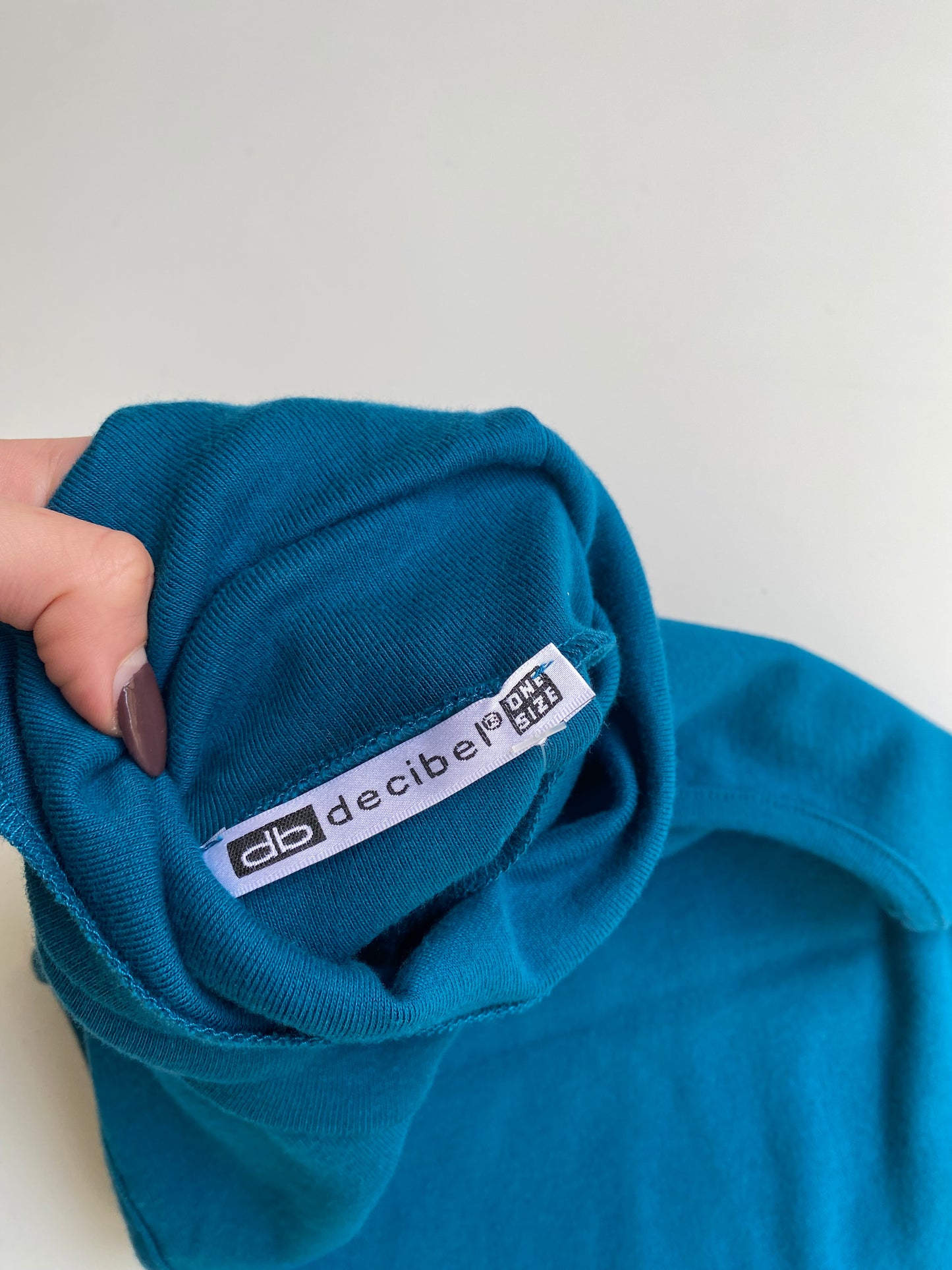 Deadstock cotton high neck top