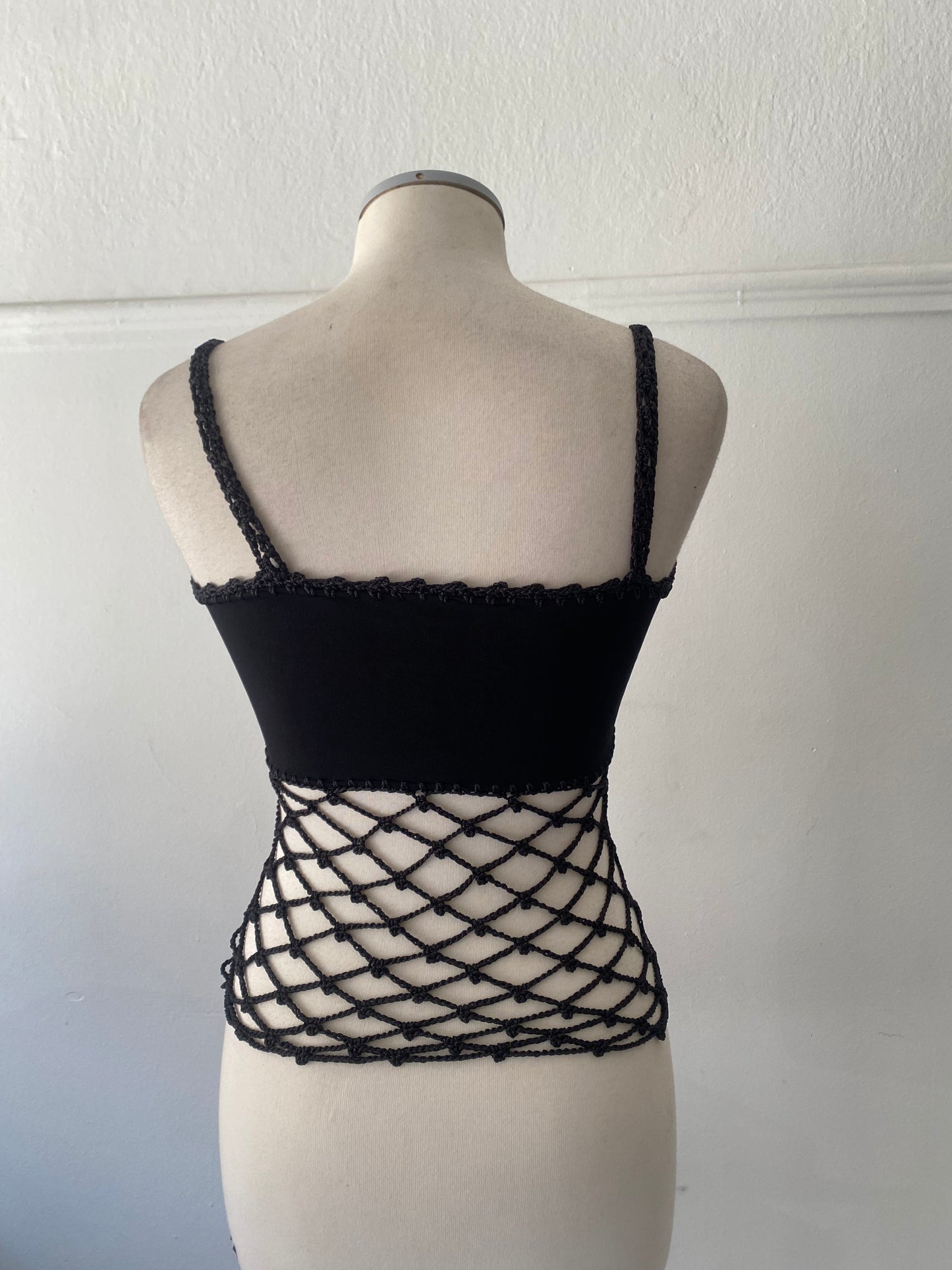 Y2k Fishnet top