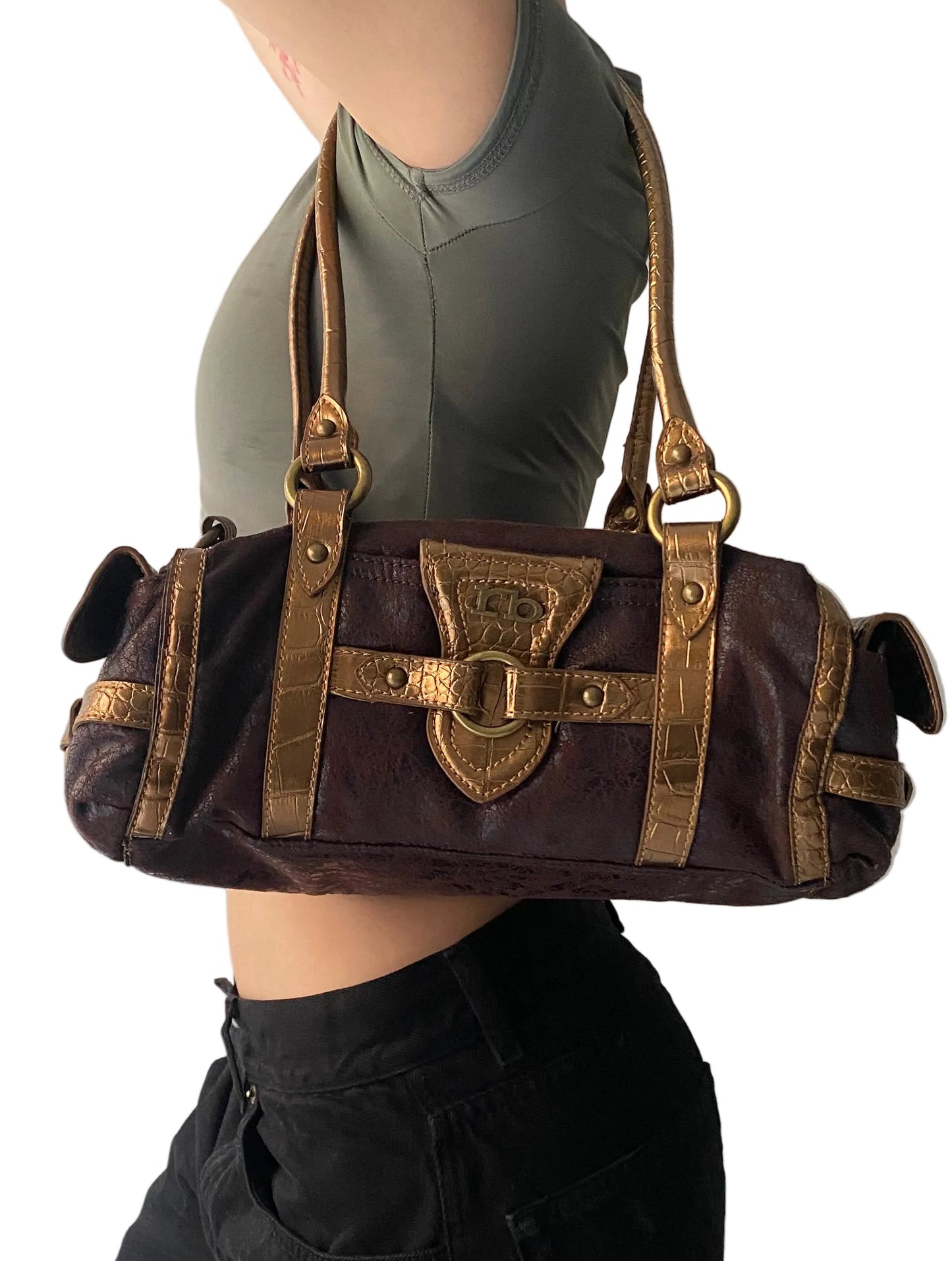 Y2K RoccoBarocco shoulder bag