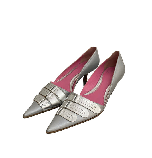 Vintage silver heels