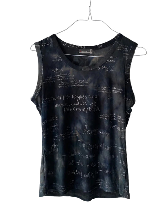 Y2K graphic tank top