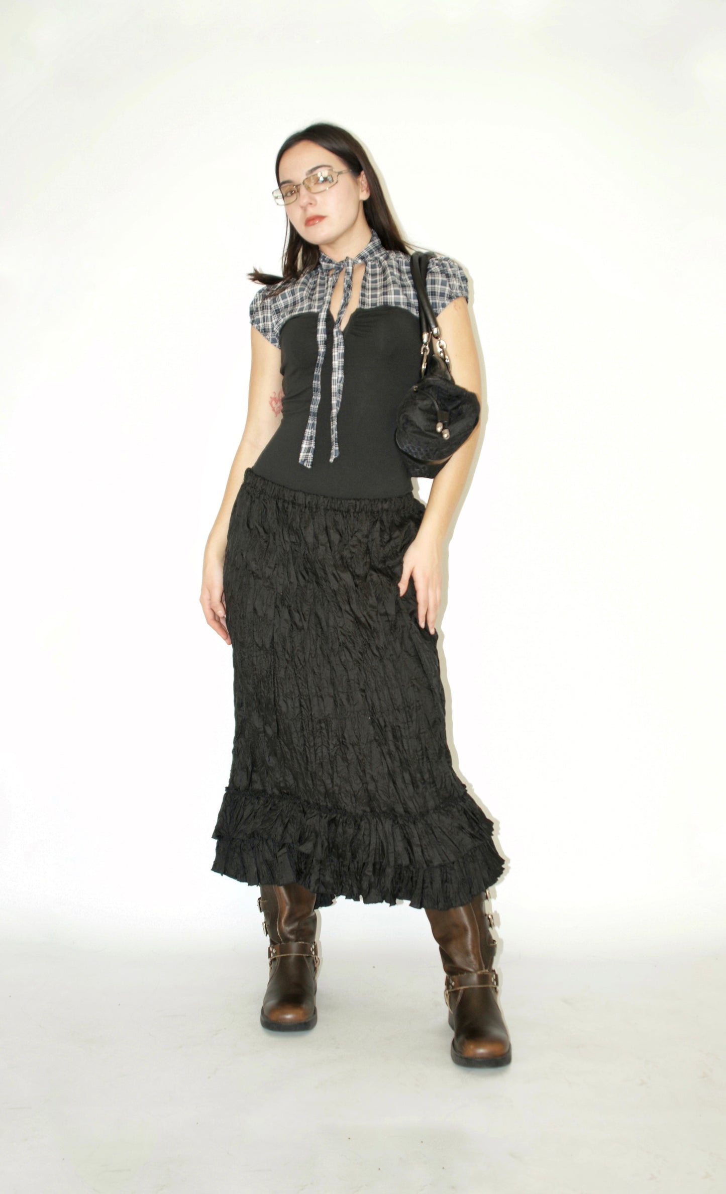 Italian ruffle skirt