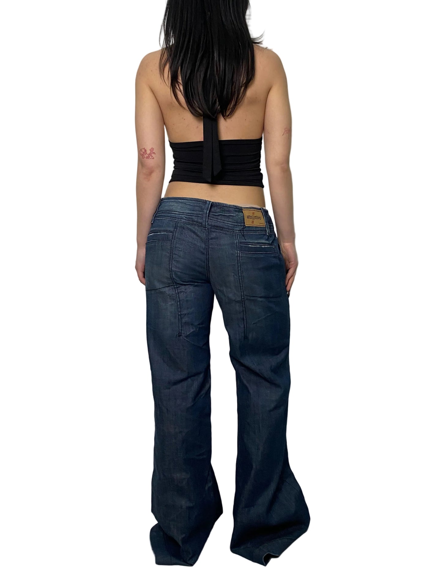 Deadstock Attrattivo low rise jeans