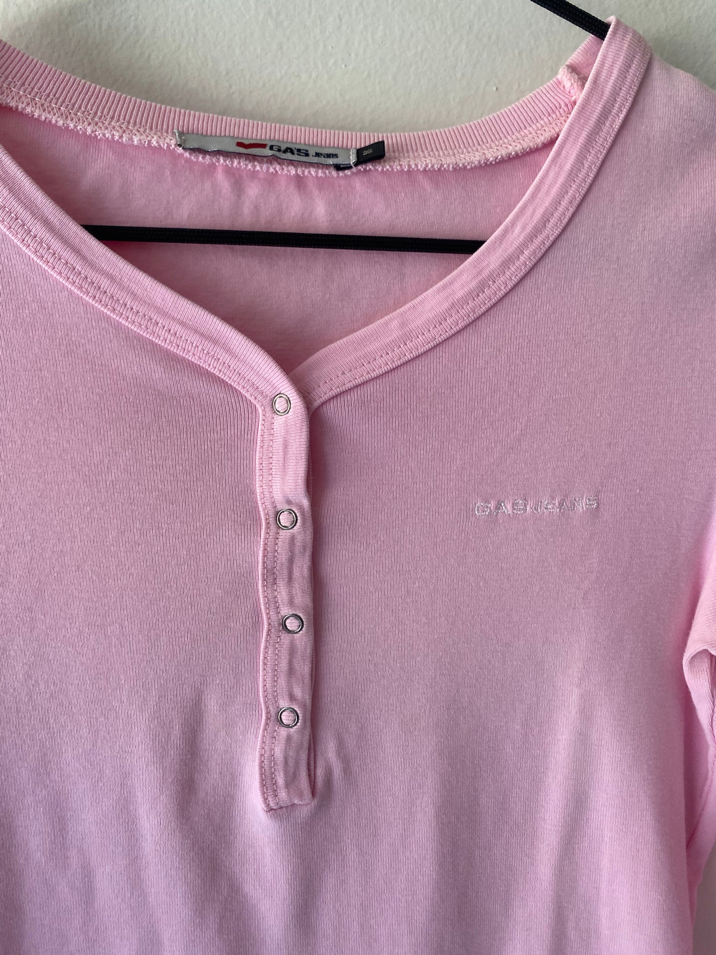 Y2k soft pink long sleeve