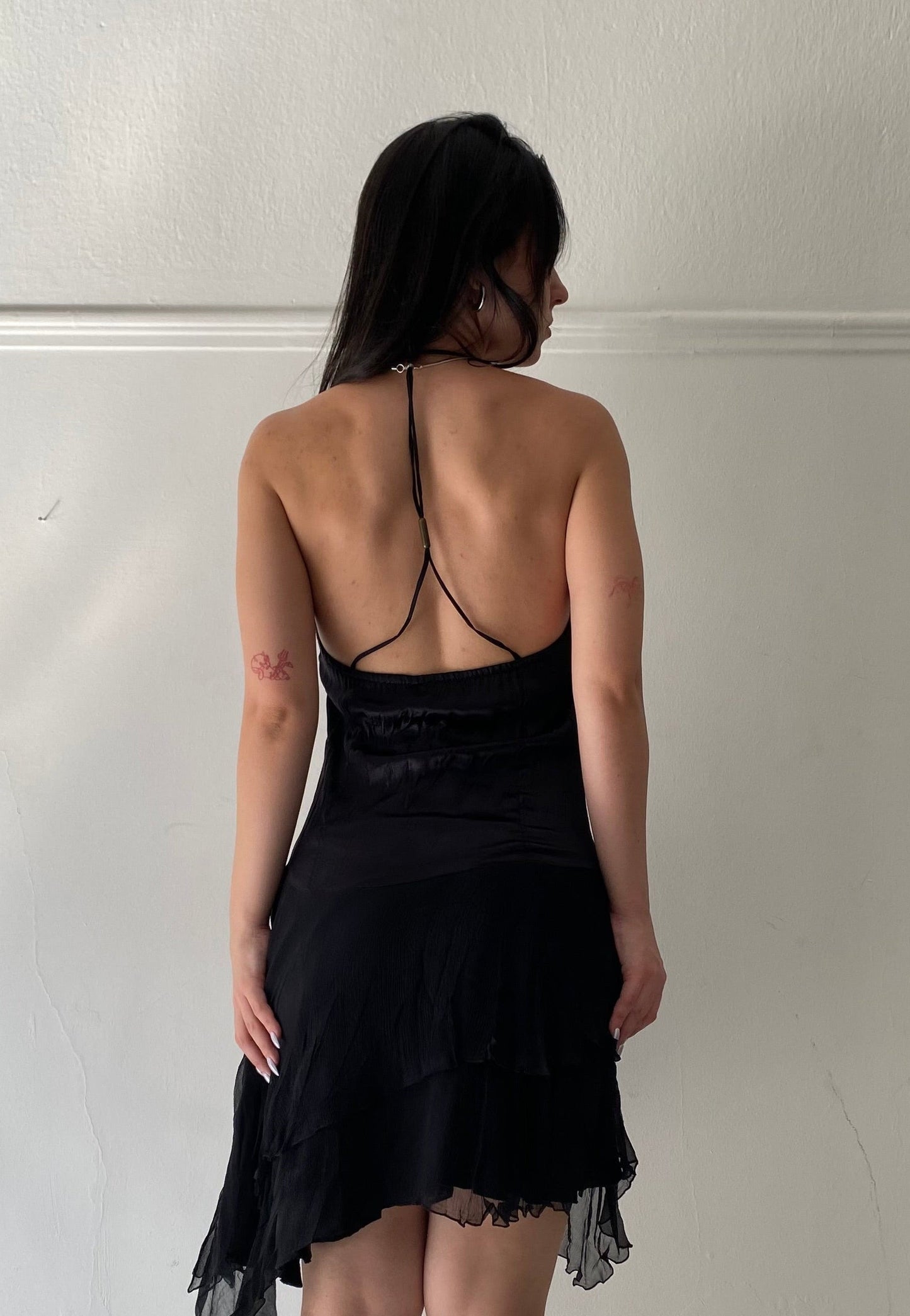100% silk deadstock fairy dress