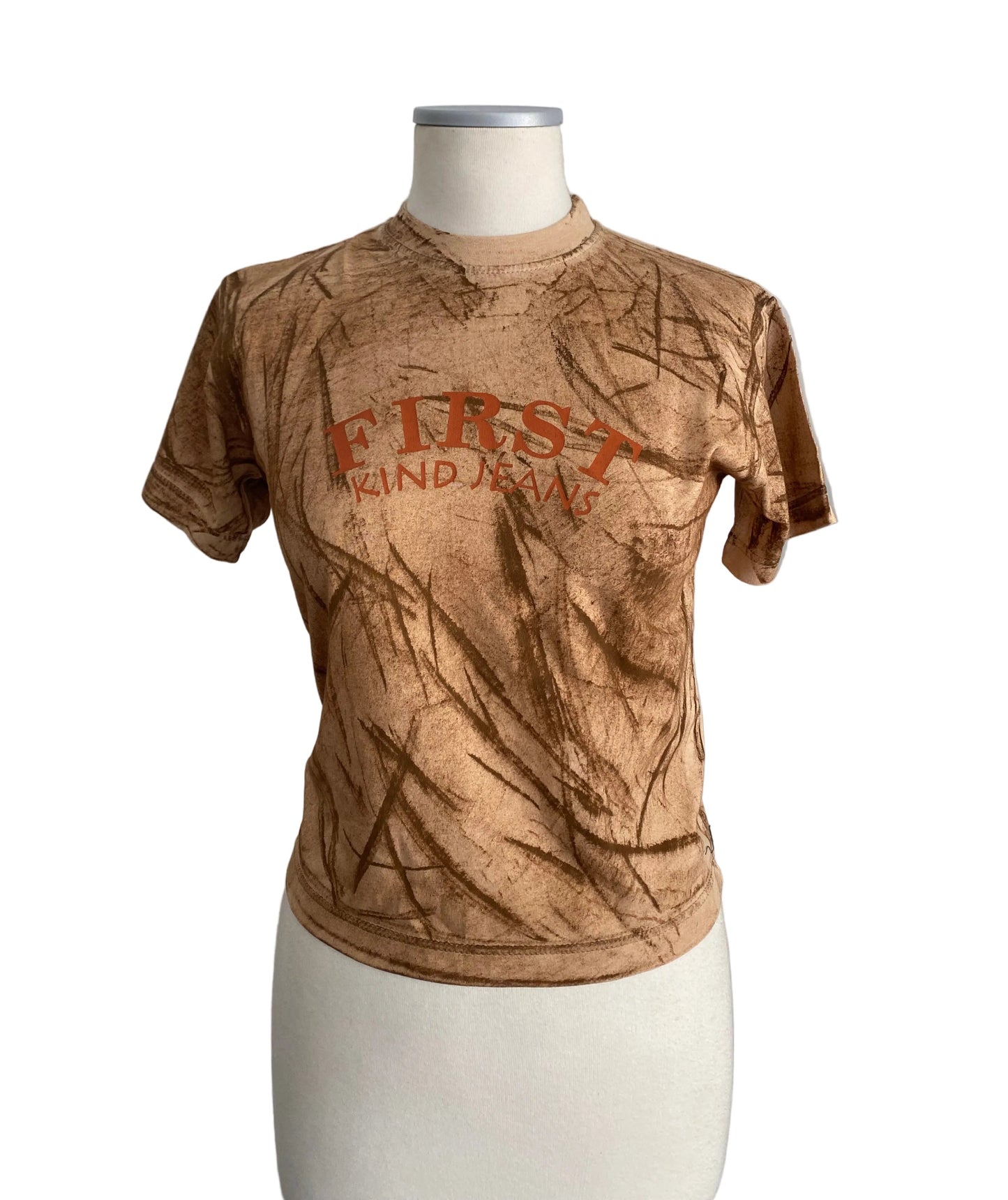 Y2k forest Baby tee