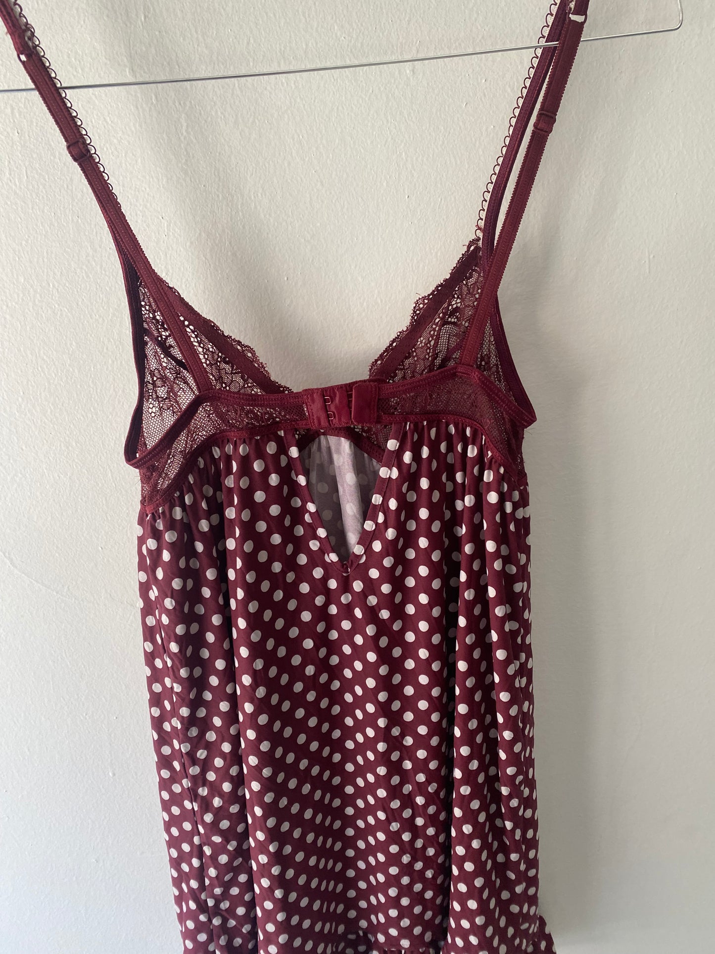 Polka dot Lingerie dress