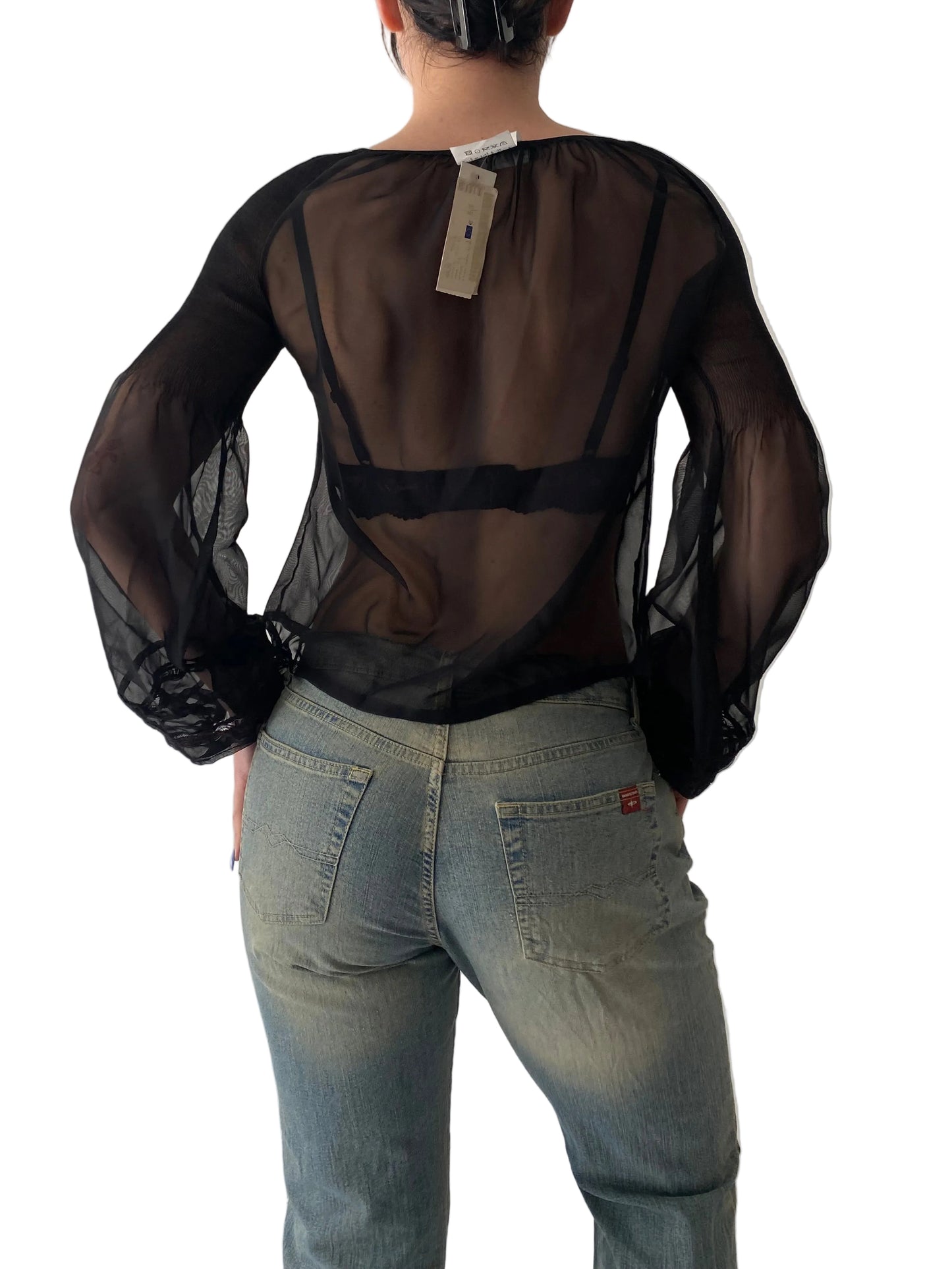 Deadstock Morgan see through top
