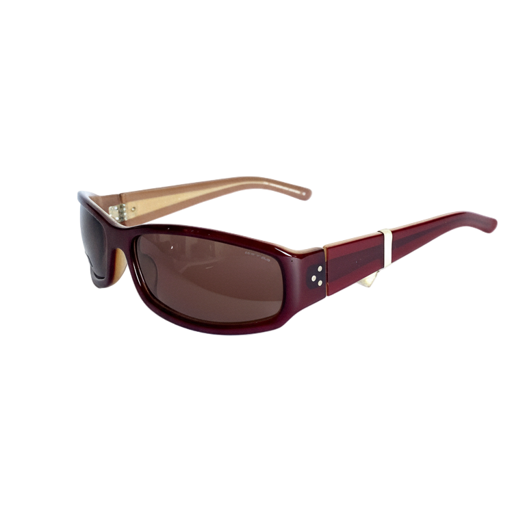 Vintage Oxydo burgundy sunglasses