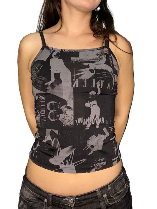 Vintage graphic tank top