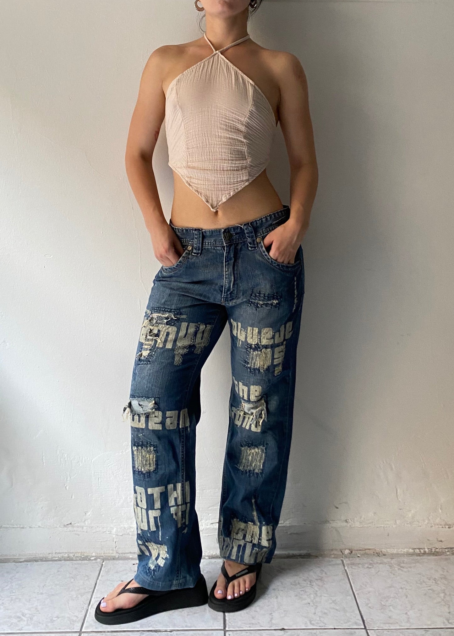 Vintage Energy low rise jeans