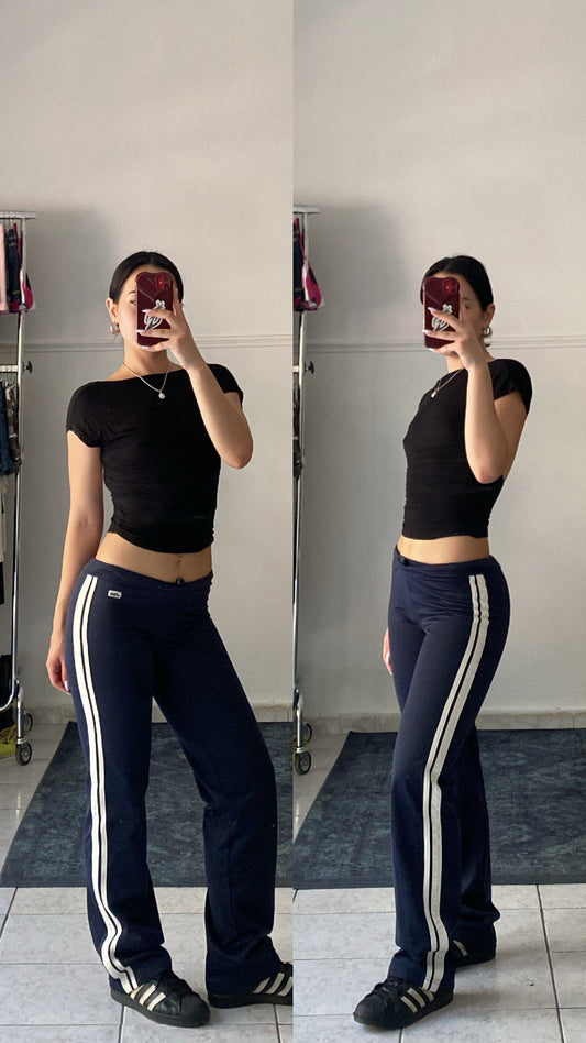 Vintage ASICS low rise fitted pants