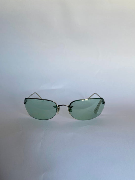 Emporio Armani green lense sunglasses