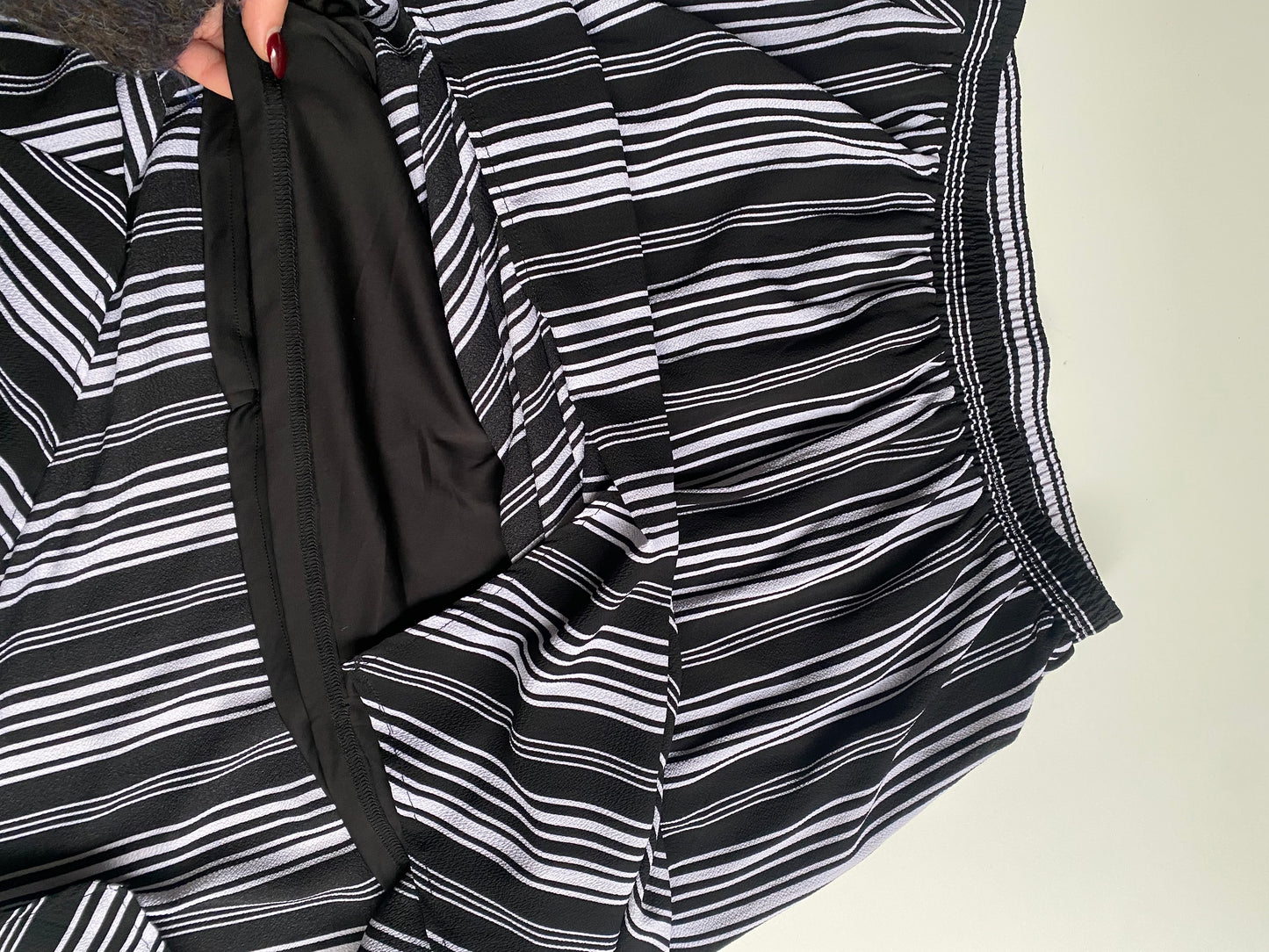 Deadstock page one midi asymmetrical skirt