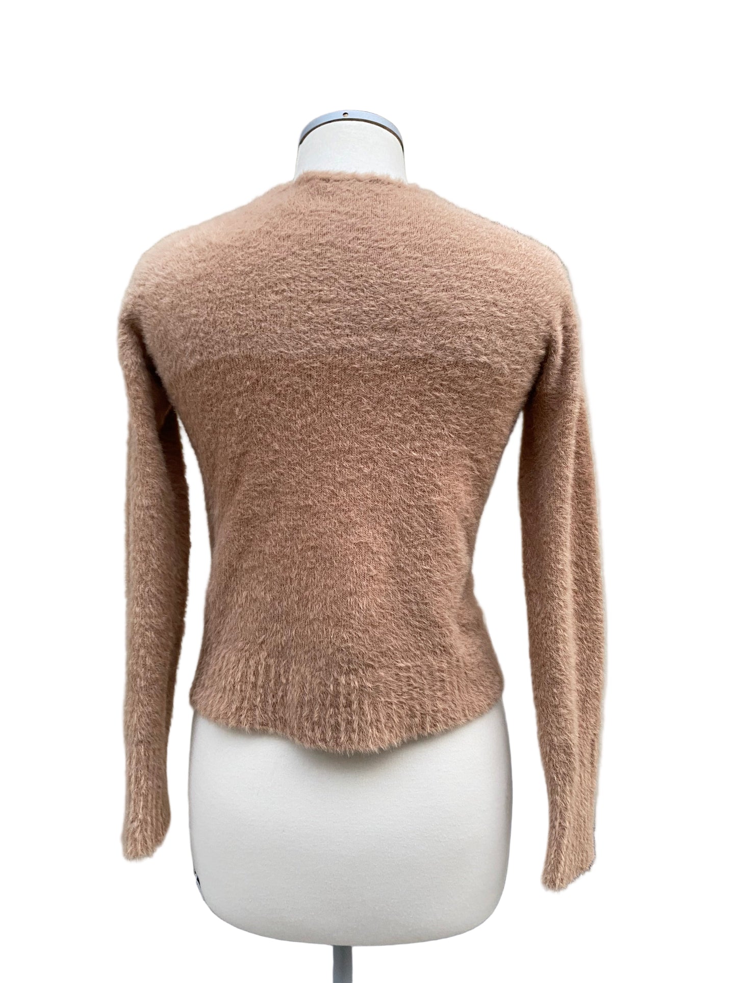 Cropped Camel cardigan