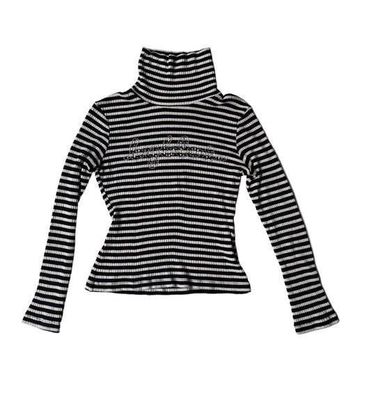Y2k Byblos striped long sleeve top