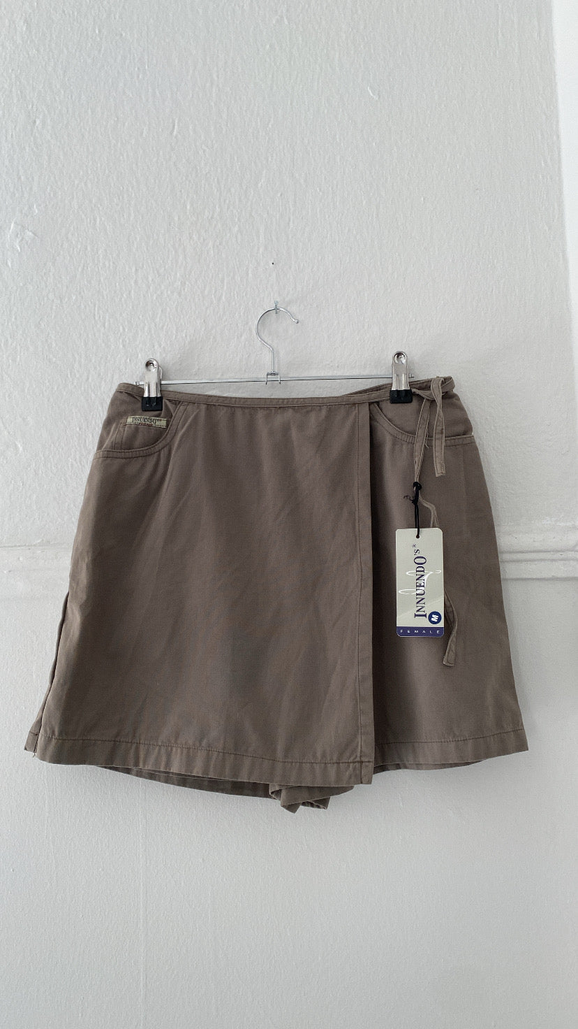 Deadstock innuendos khaki skort