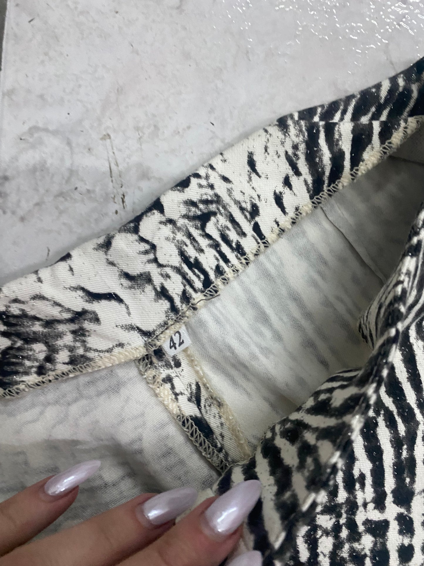 Vintage elastic pants