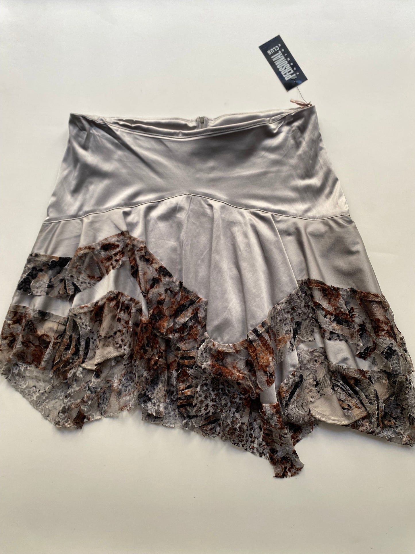 Deadstock satin fairy skirt