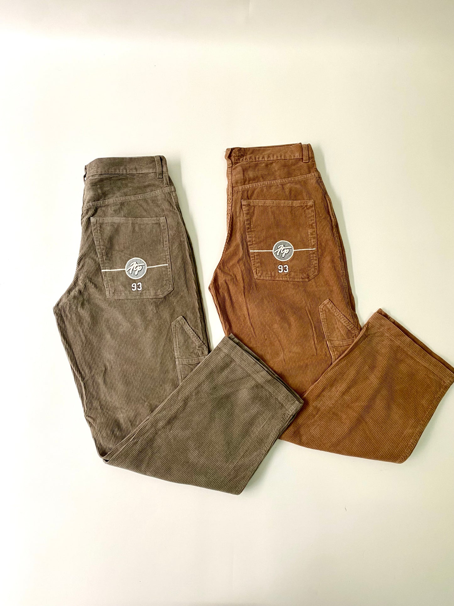 Freeman T.Porter corduroy baggy pants