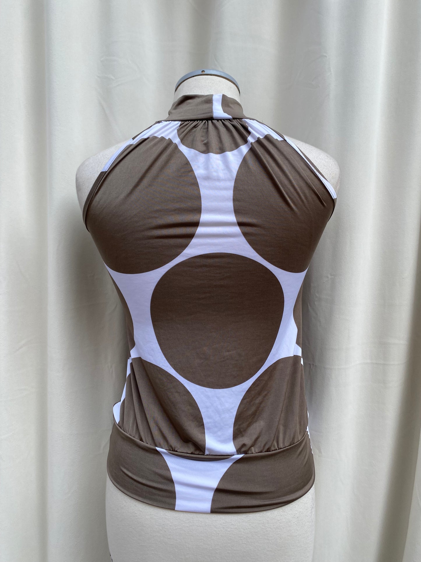 Vintage high neck top