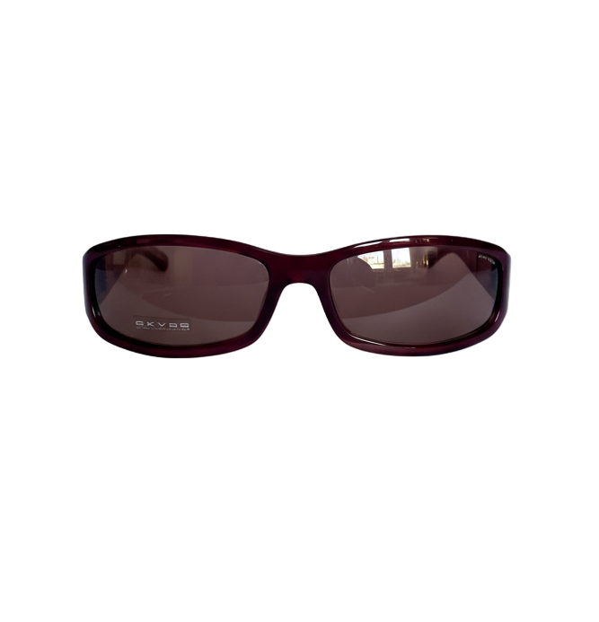 Vintage Oxydo burgundy sunglasses