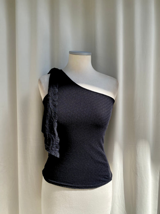 Y2K Morgan one shoulder top