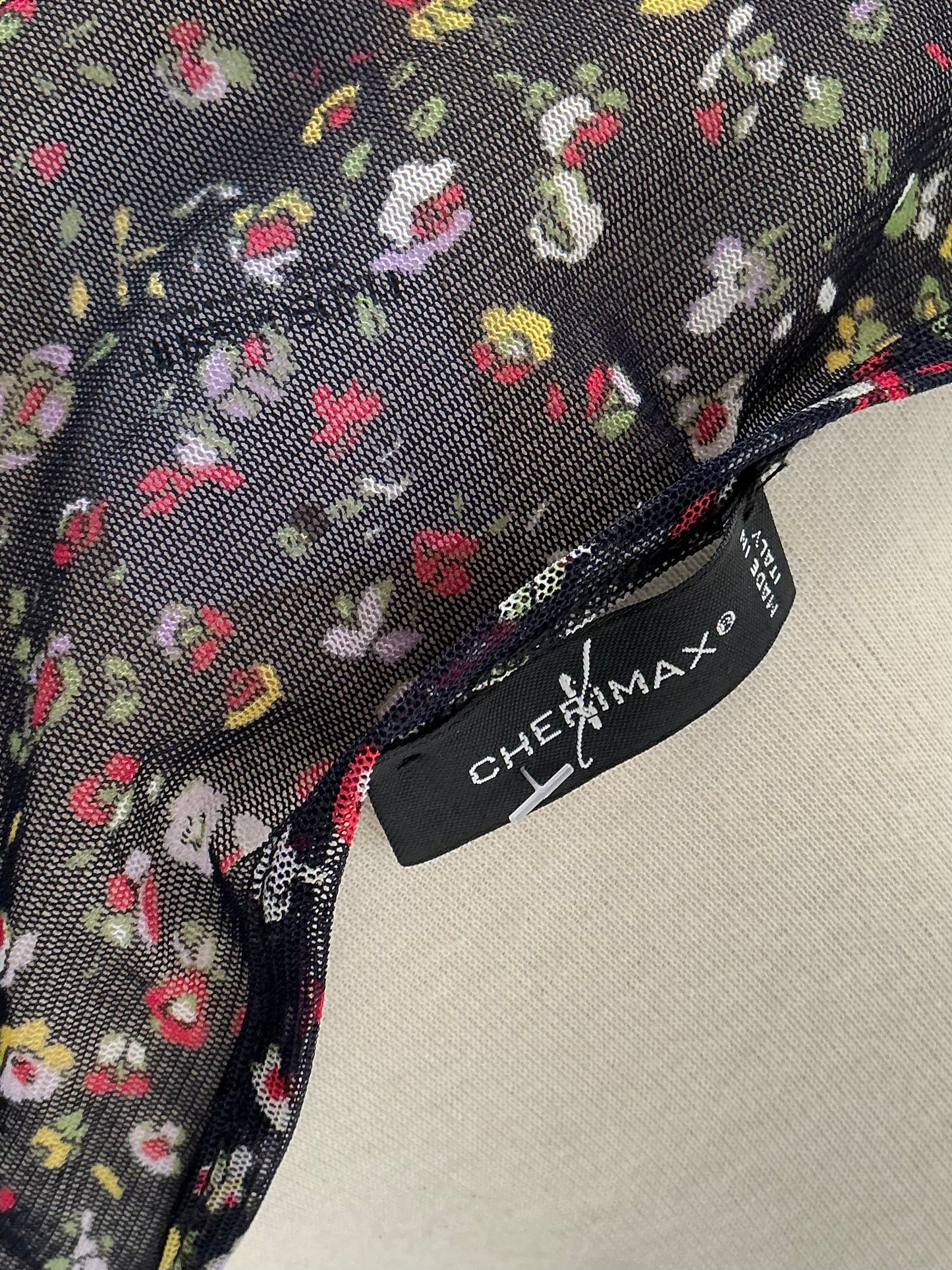 Vintage semi see through top