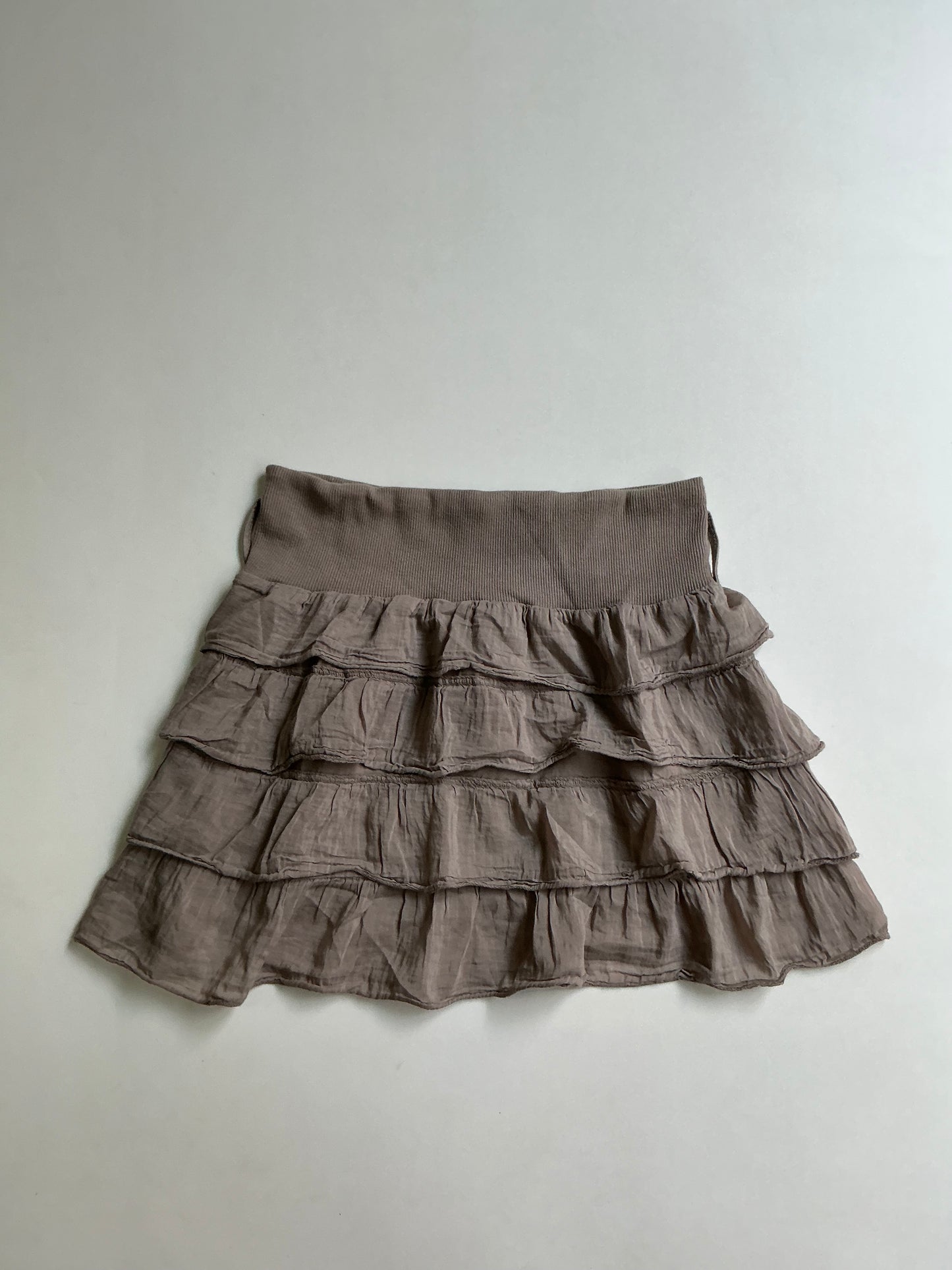 Fairy ruffle mini skirt