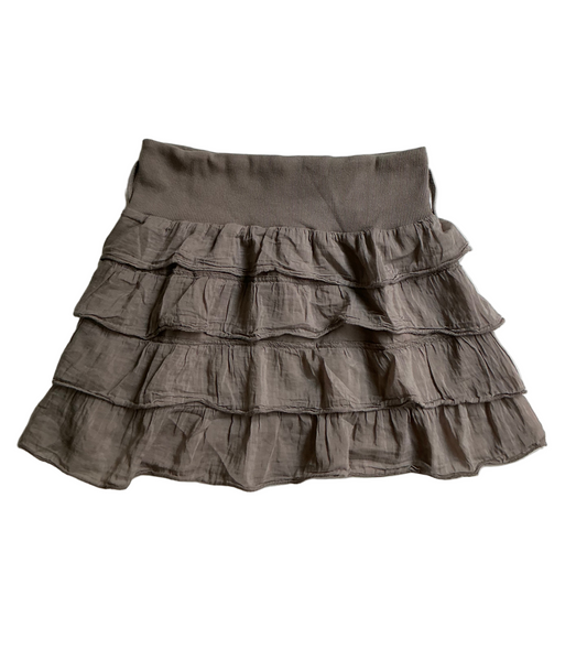 Fairy ruffle mini skirt