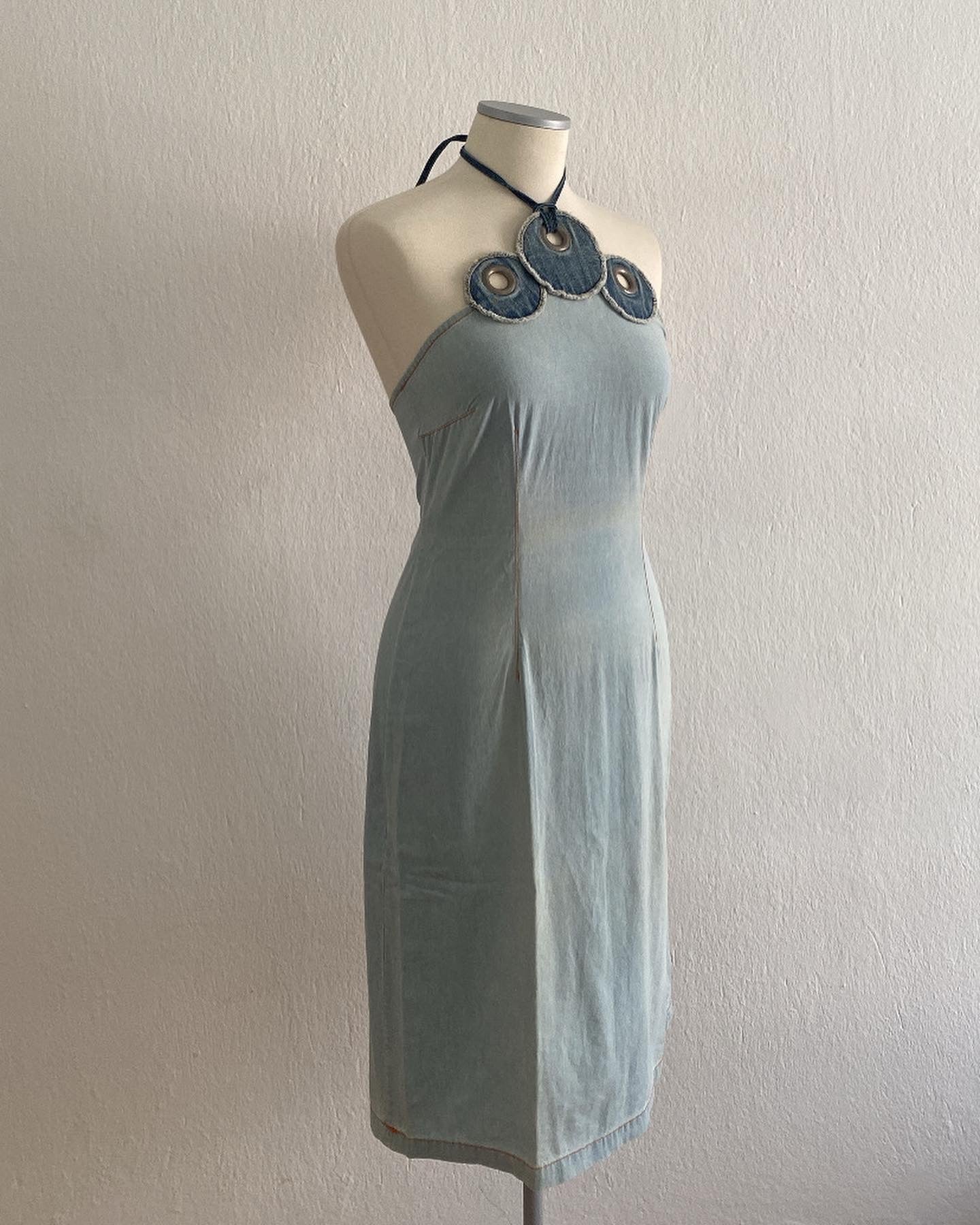 Miss denim vintage dress