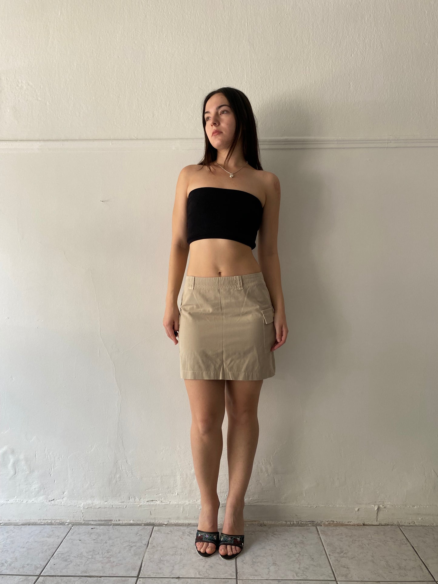 Deadstock innuendos cargo skirt