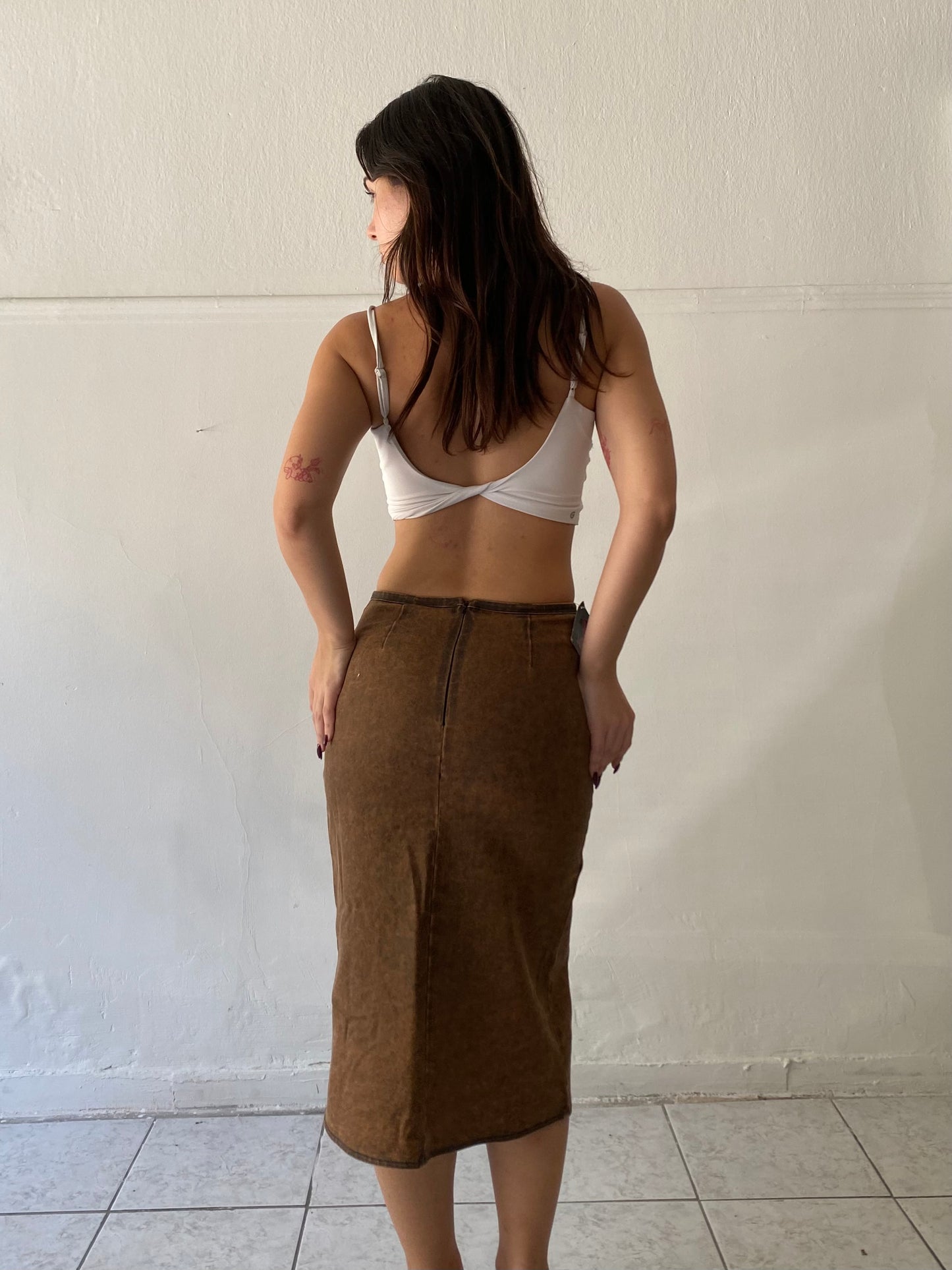 Deadstock Metallaxis skirt