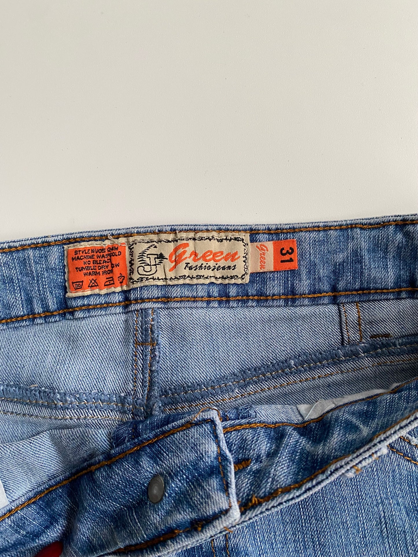 Y2k denim mini skirt