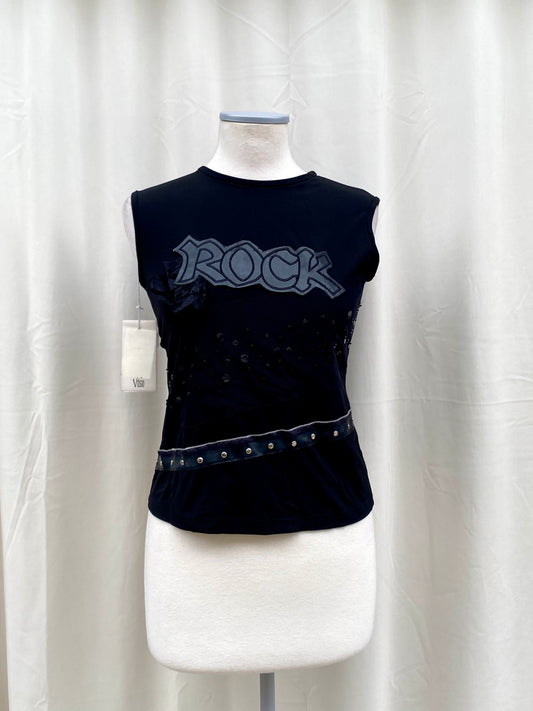 Deadstock "ROCK" tank top