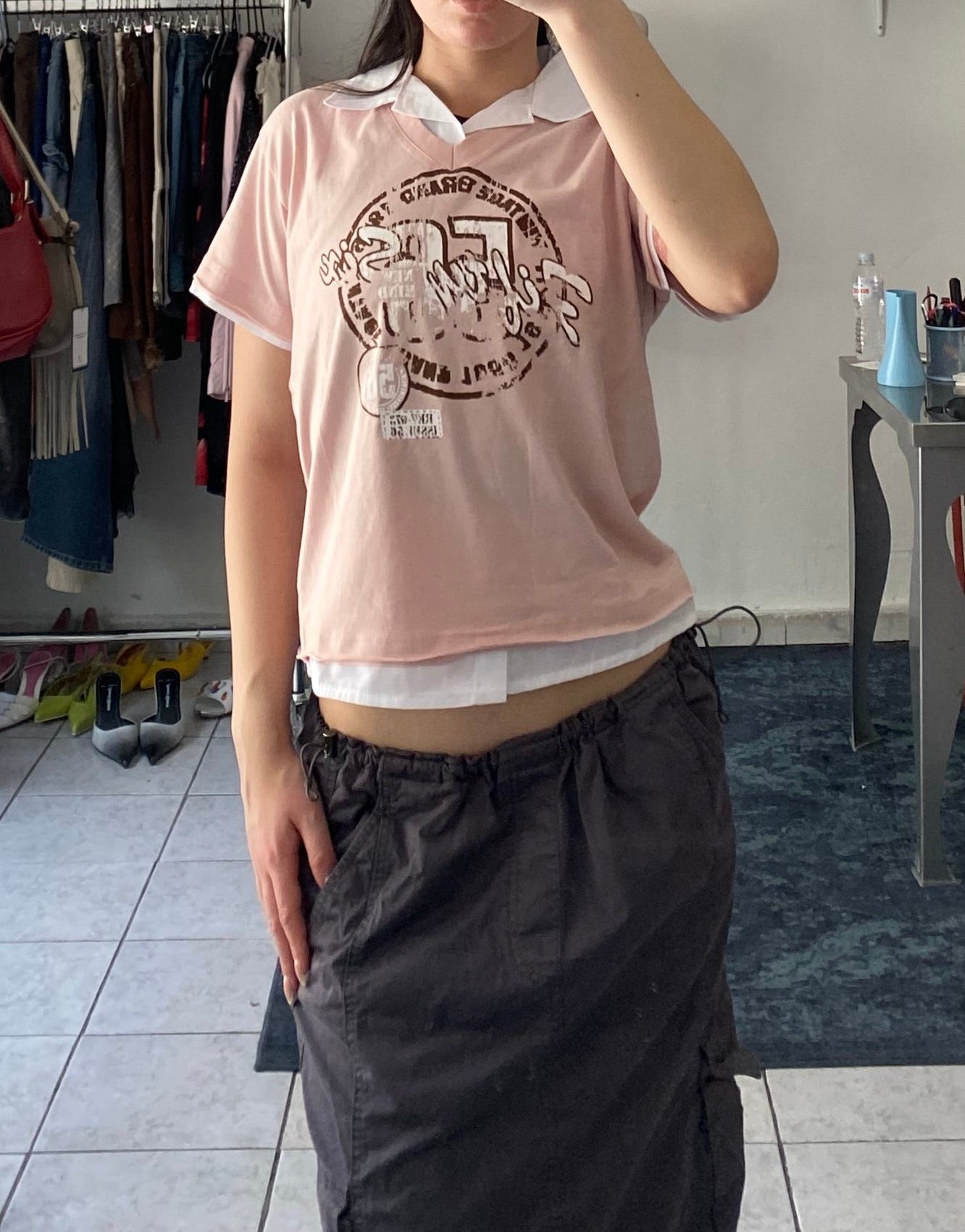 Y2K Schoolgirl T-shirt