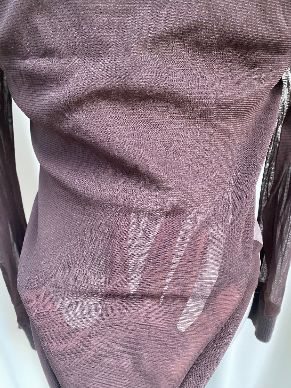 S. Oliver Vintage Lonf Sleeve with sheer sleeves